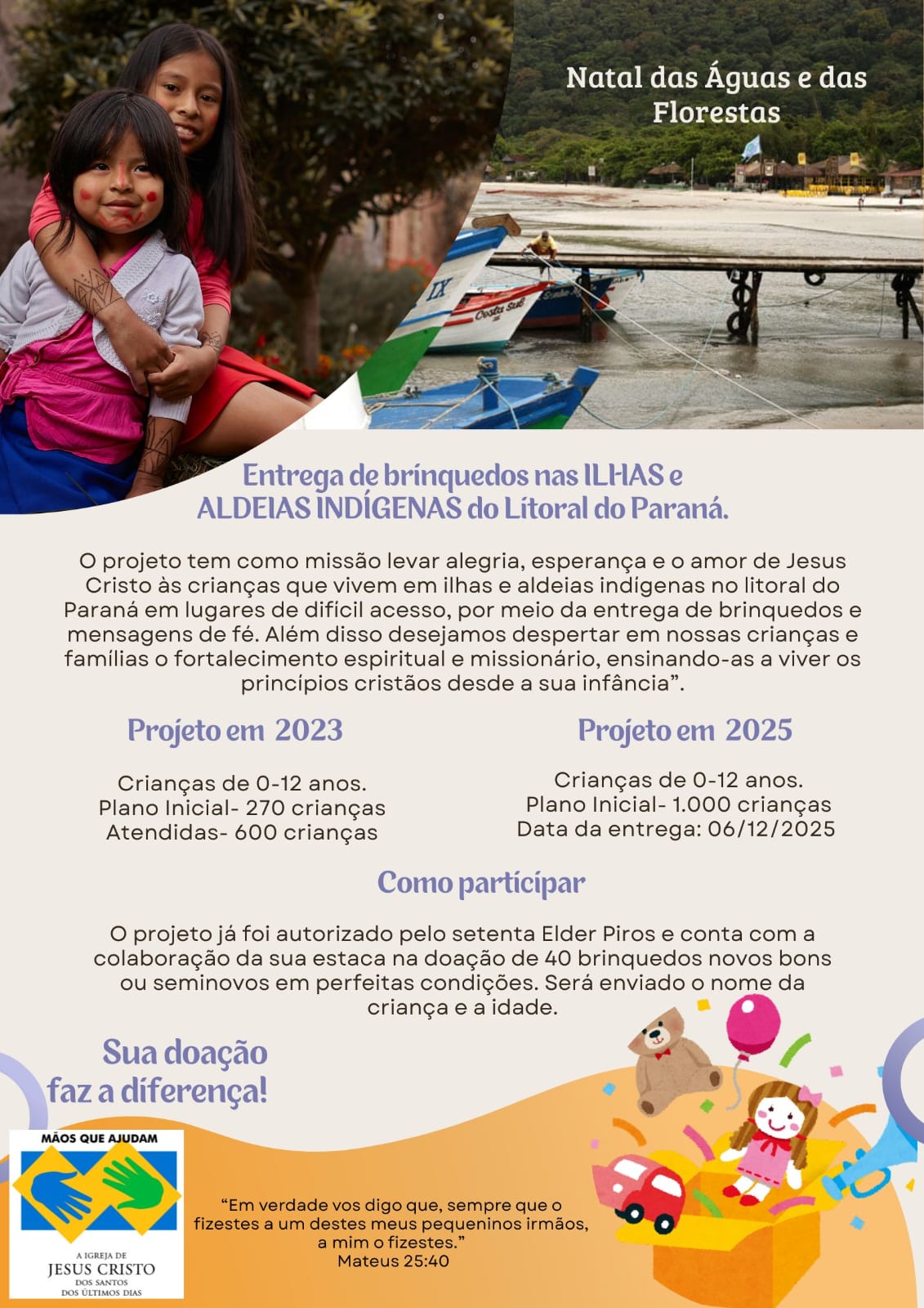 Natal das Águas e das Florestas